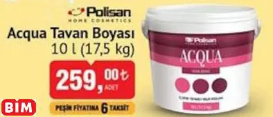 POLİSAN ACQUA TAVAN BOYASI POLİSAN ACQUA TAVAN BOYASI